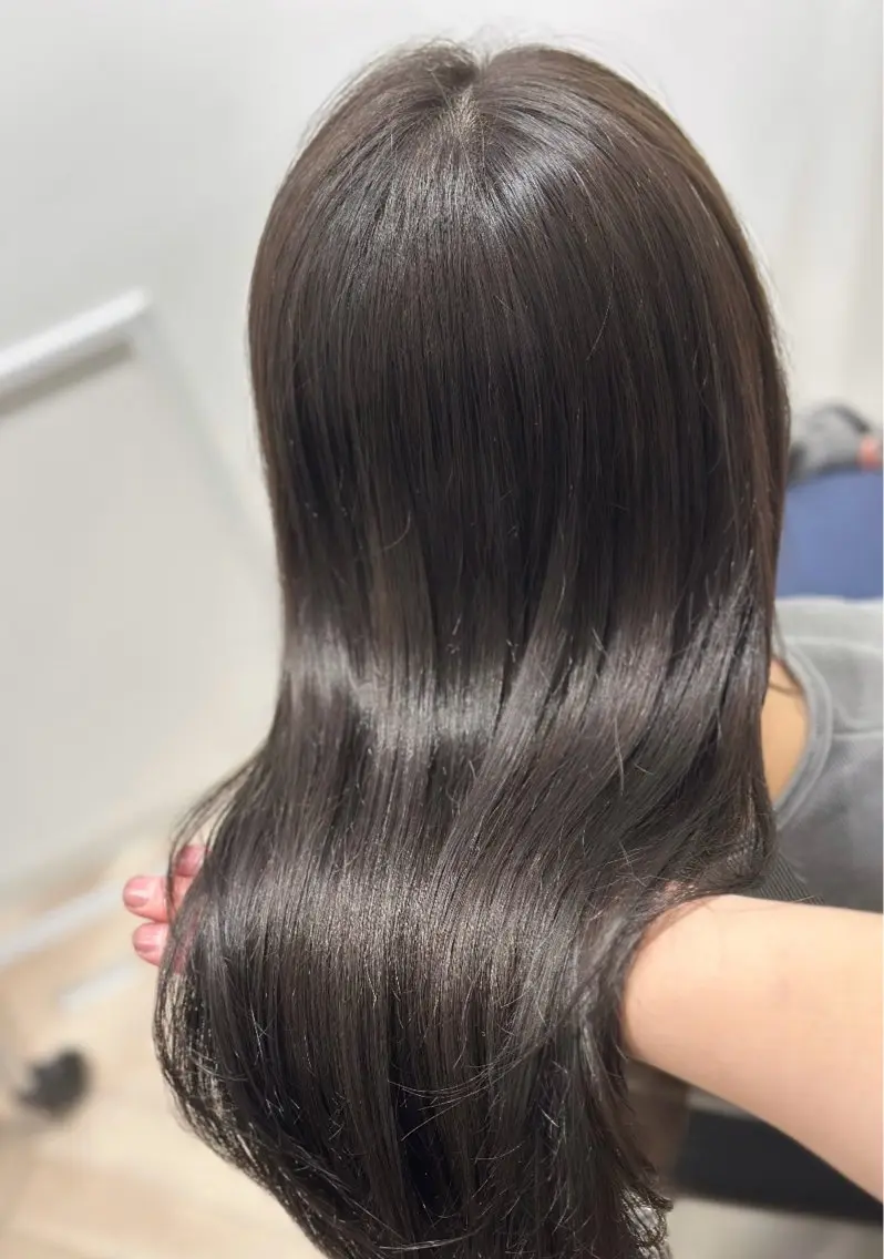 セミロング ヘアカラー トリートメント 💠悩み解決美容師 💠シュンヤのヘアスタイル