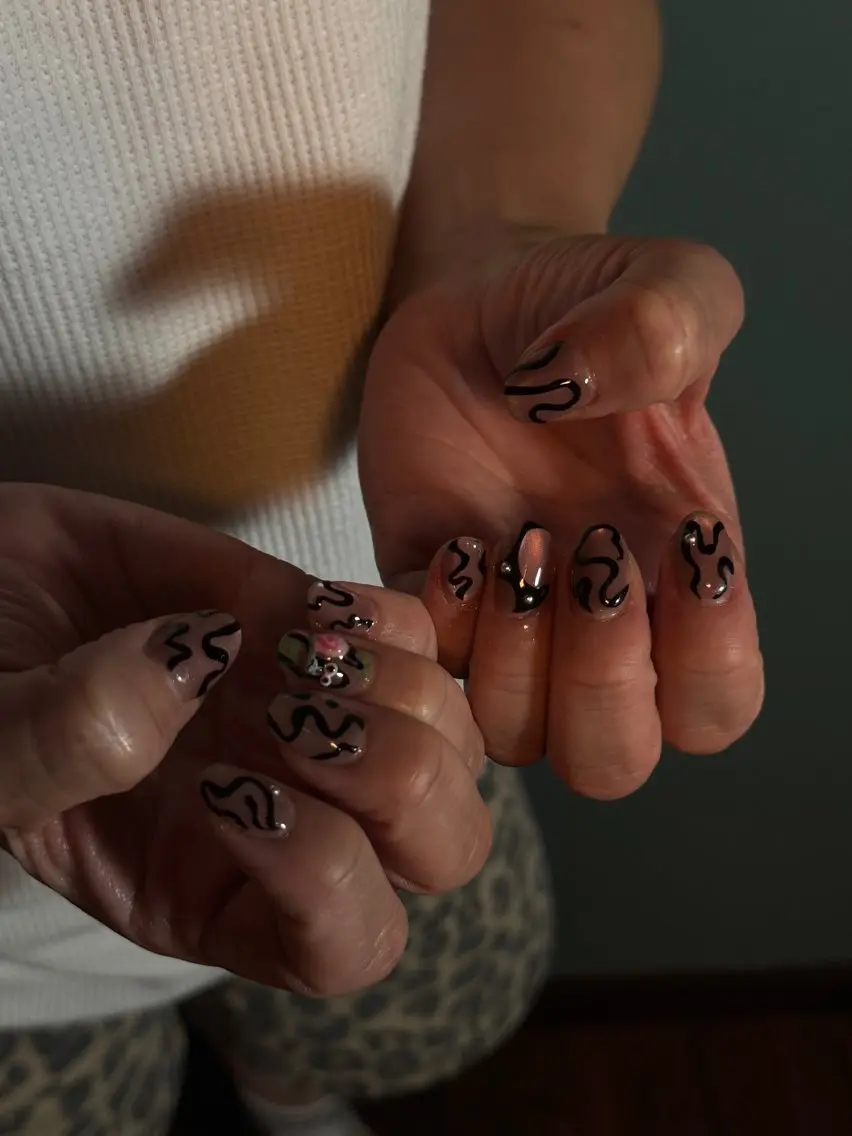 ネイル ハンドネイル Fuzzy nail ネイリスト:Fuuのネイルデザイン