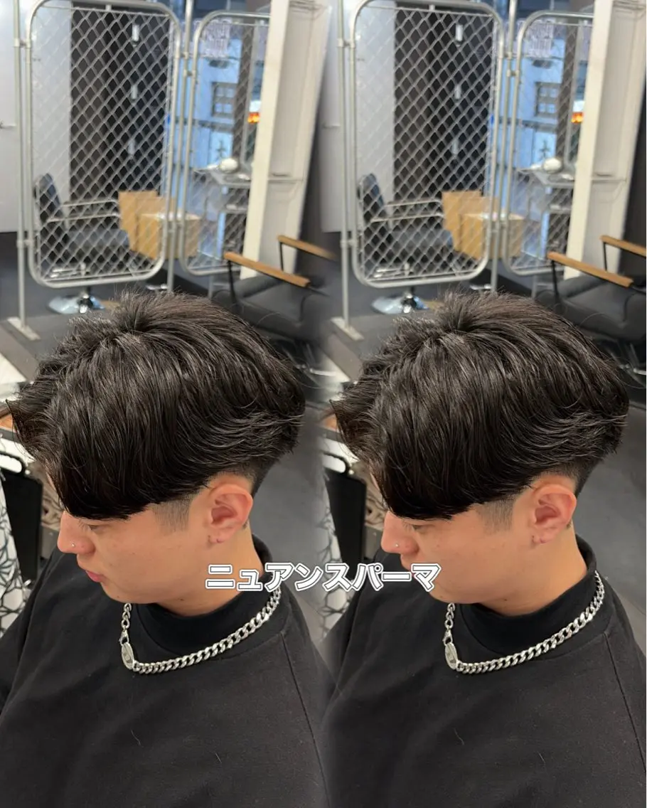 (朝のスタイリングを楽に)ニュアンスパーマの写真
