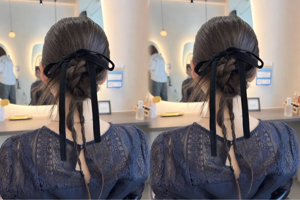 ヘアセット すずき あいりのヘアスタイル