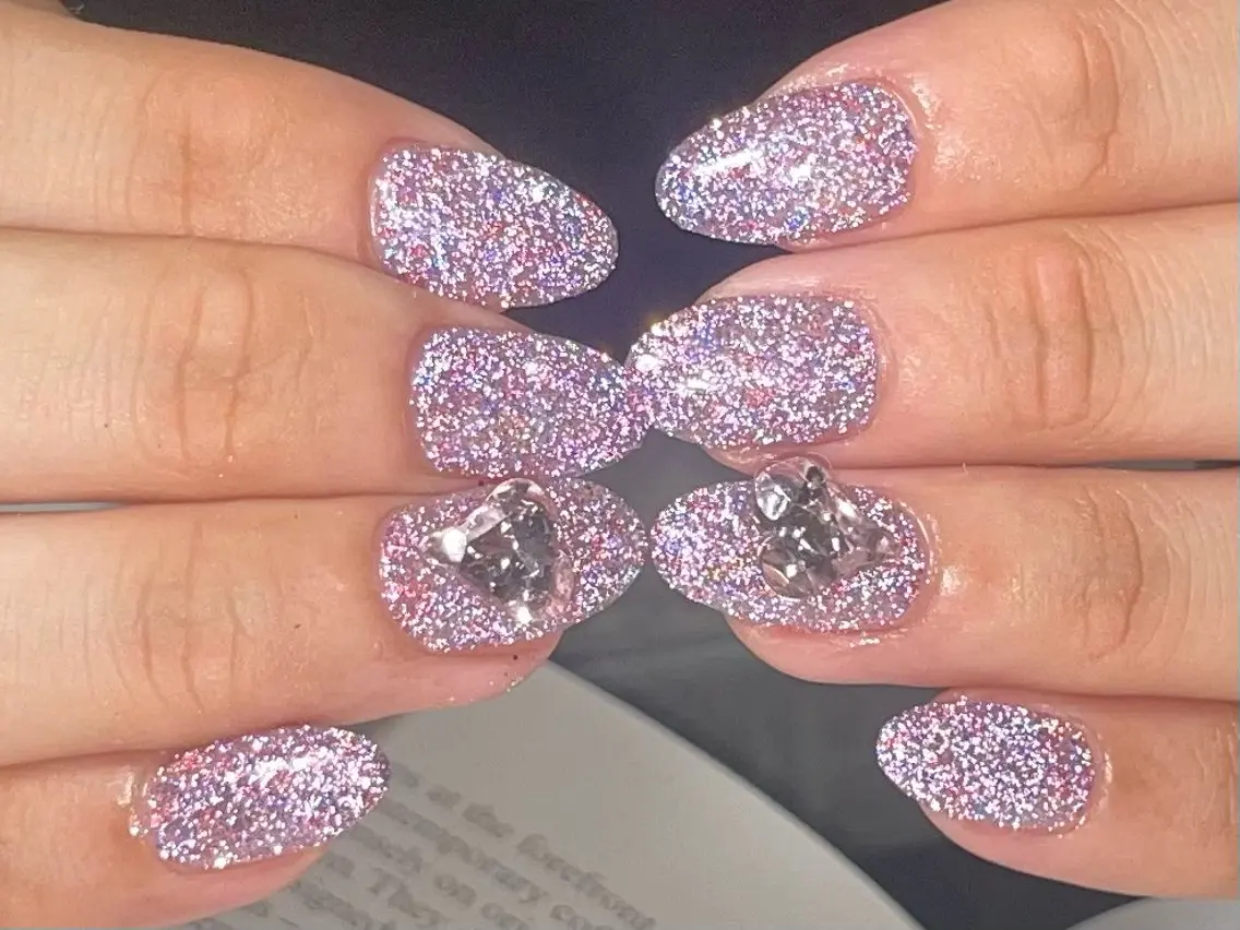 🕯️自爪に優しいshellac nail(ジェルポリッシュ)ハンドワンカラー🦢🤍¥3500の写真