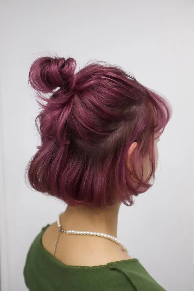 ショート カラー ヘアアレンジ 🦠デザインカラー/ 魚瀬あおい🦠のヘアスタイル