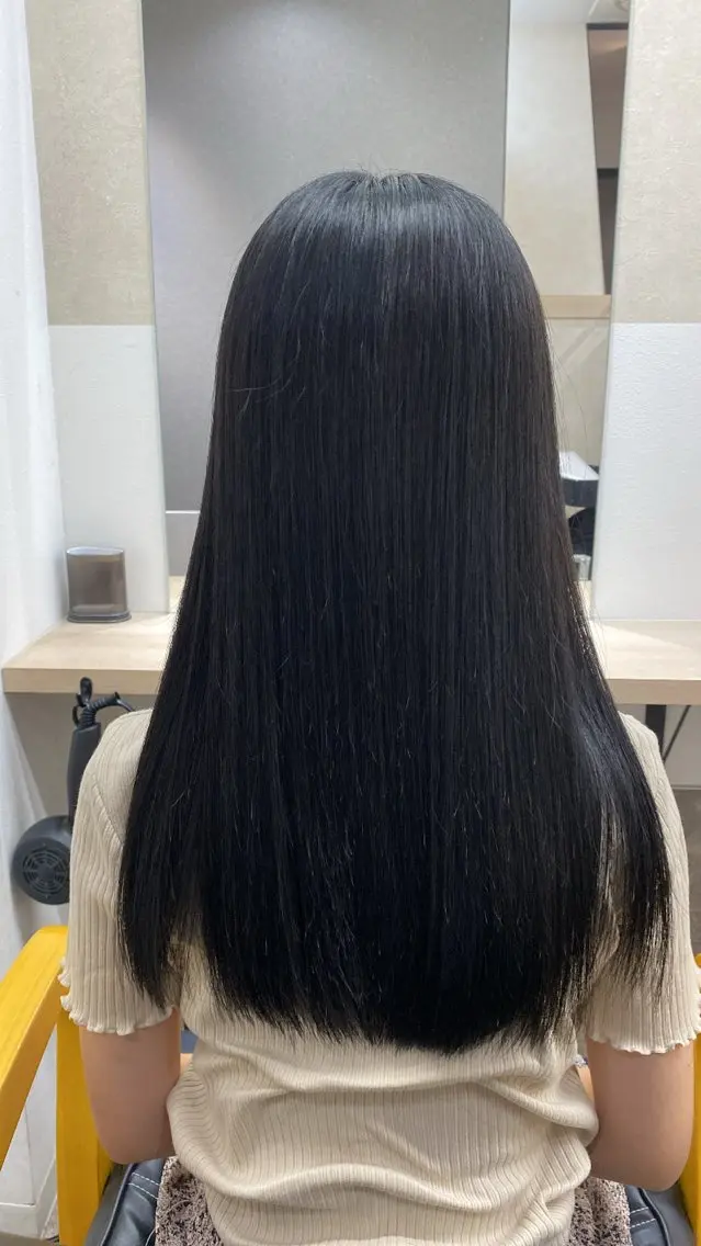 白髪染め🌙+超音波アイロン付き🤍の写真