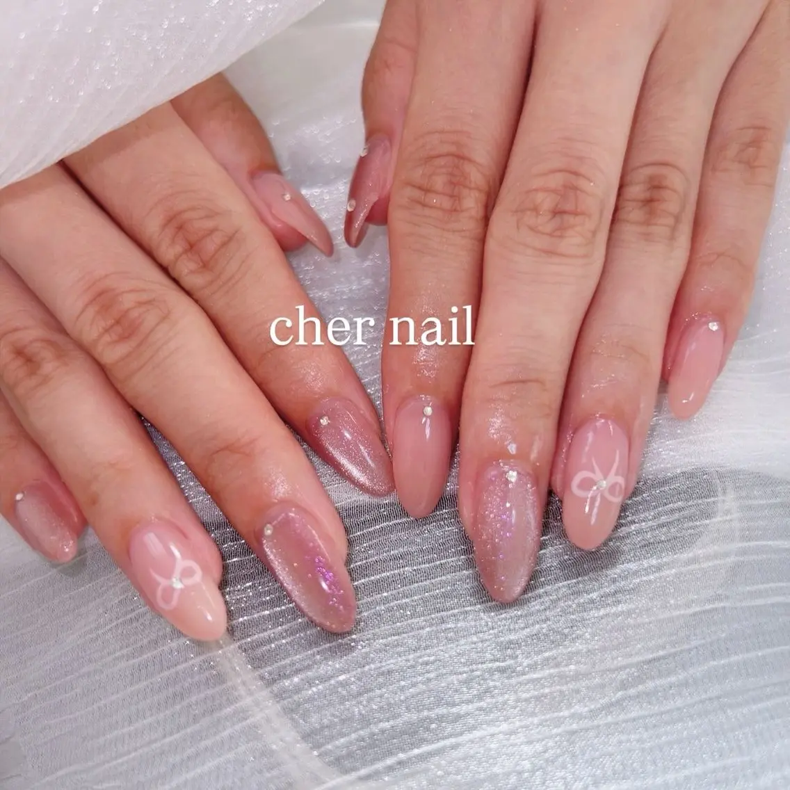 ネイル ピンク cher loydのネイルデザイン