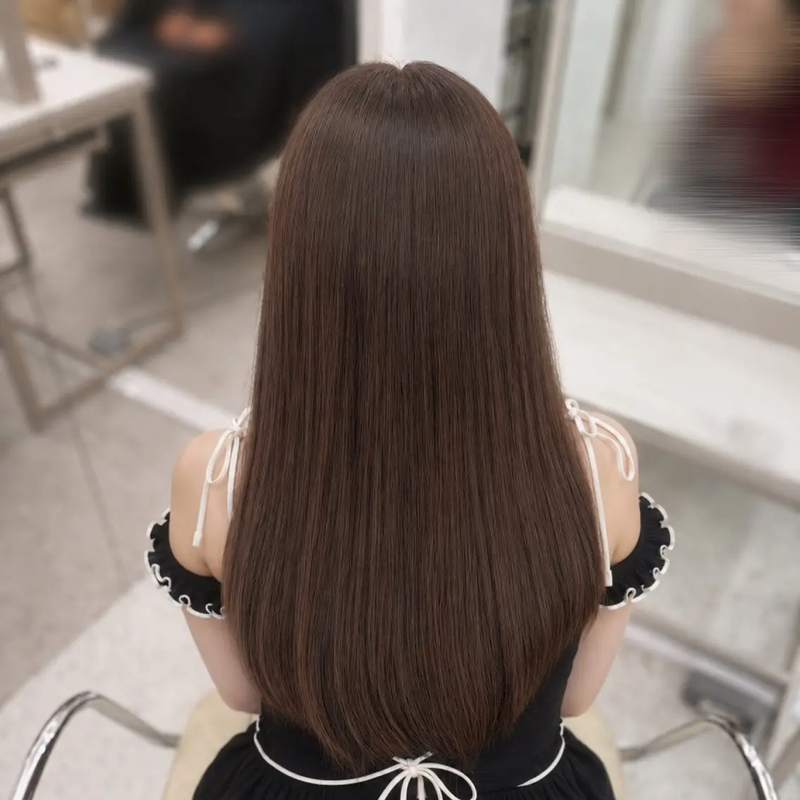 カラー ブラウンカラー ナチュラルブラウン coco  _ あずさのヘアスタイル
