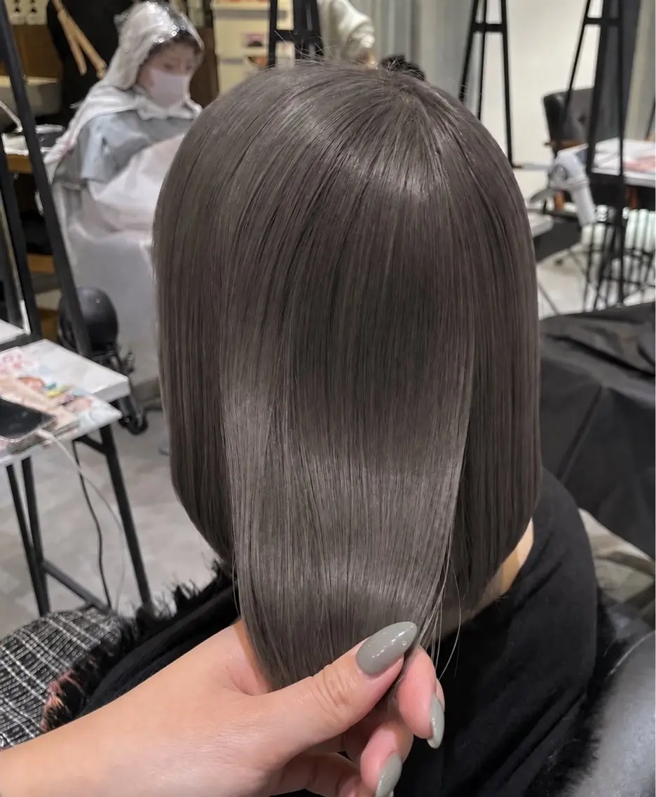 ショート ヘアカラー つむぎ/ヘアメ/ モデル様募集中のマツエク・マツパデザイン