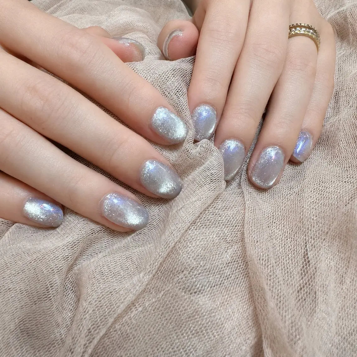 ネイル ブルー SHION 🩵のネイルデザイン