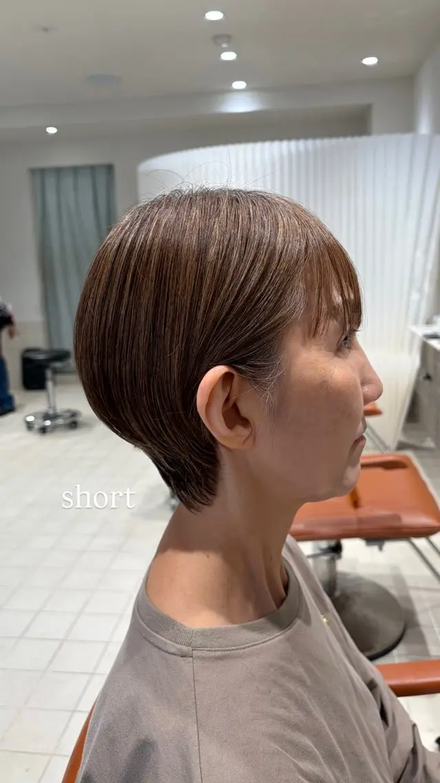 ショート カット トリートメント ヘアセット ショート募集中/ 💐Kanaのヘアスタイル