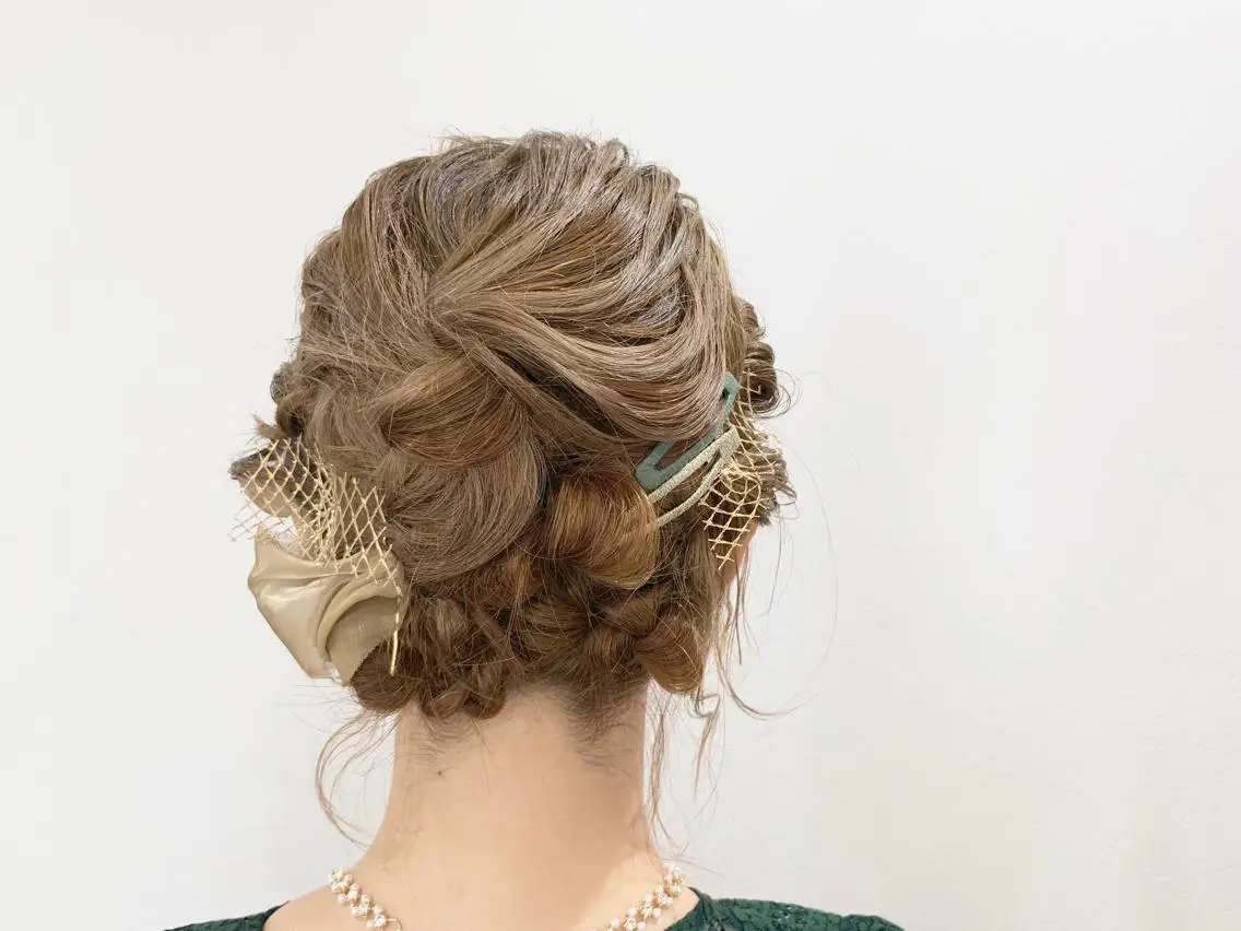 ヘアアレンジ ヘアセット 佐藤 美咲のヘアスタイル