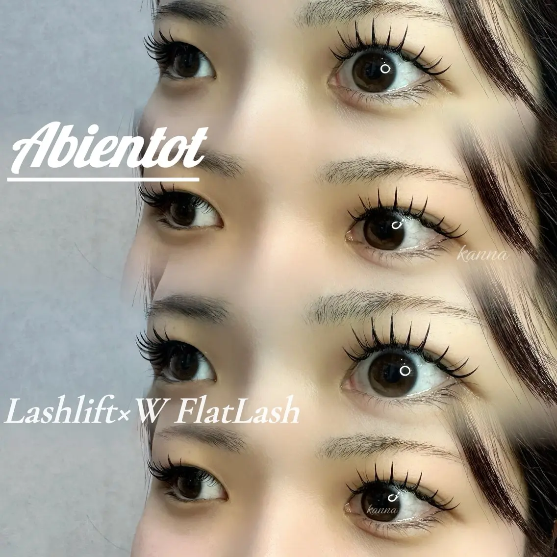 マツエク・マツパ Abientot Kannaのマツエク・マツパデザイン