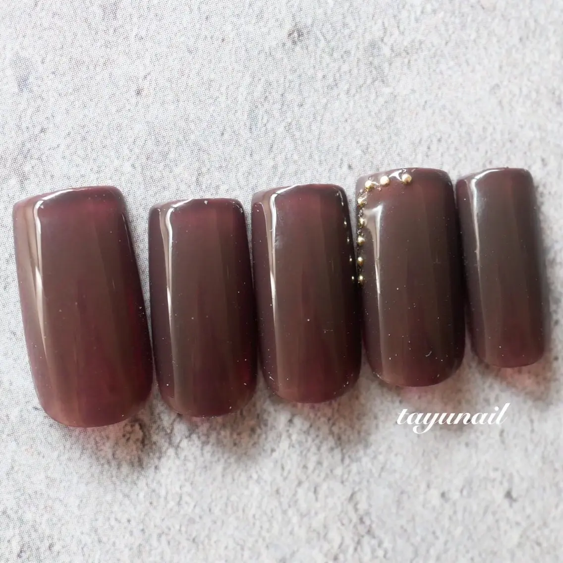 ネイル アートネイル ジェルネイル パラジェル シンプルネイル ハンドネイル ネイルサロン 【たゆnail】のネイルデザイン