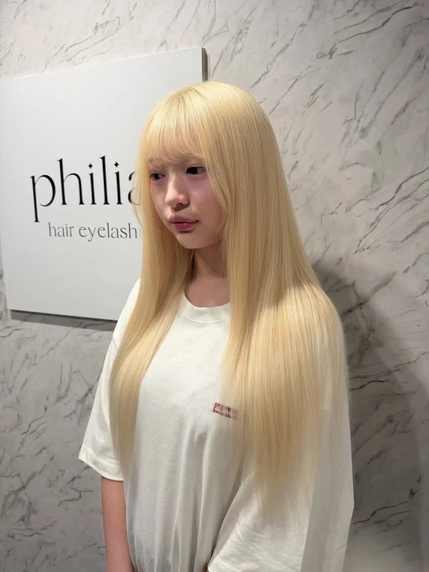 ロング エクステ HONO/韓国 ワンホン大阪エクステのヘアスタイル