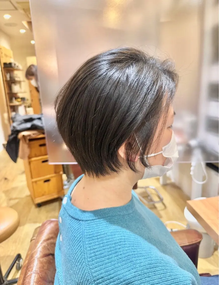 ショート ショートボブ ボブ ショートヘア 前田 加奈子のヘアスタイル