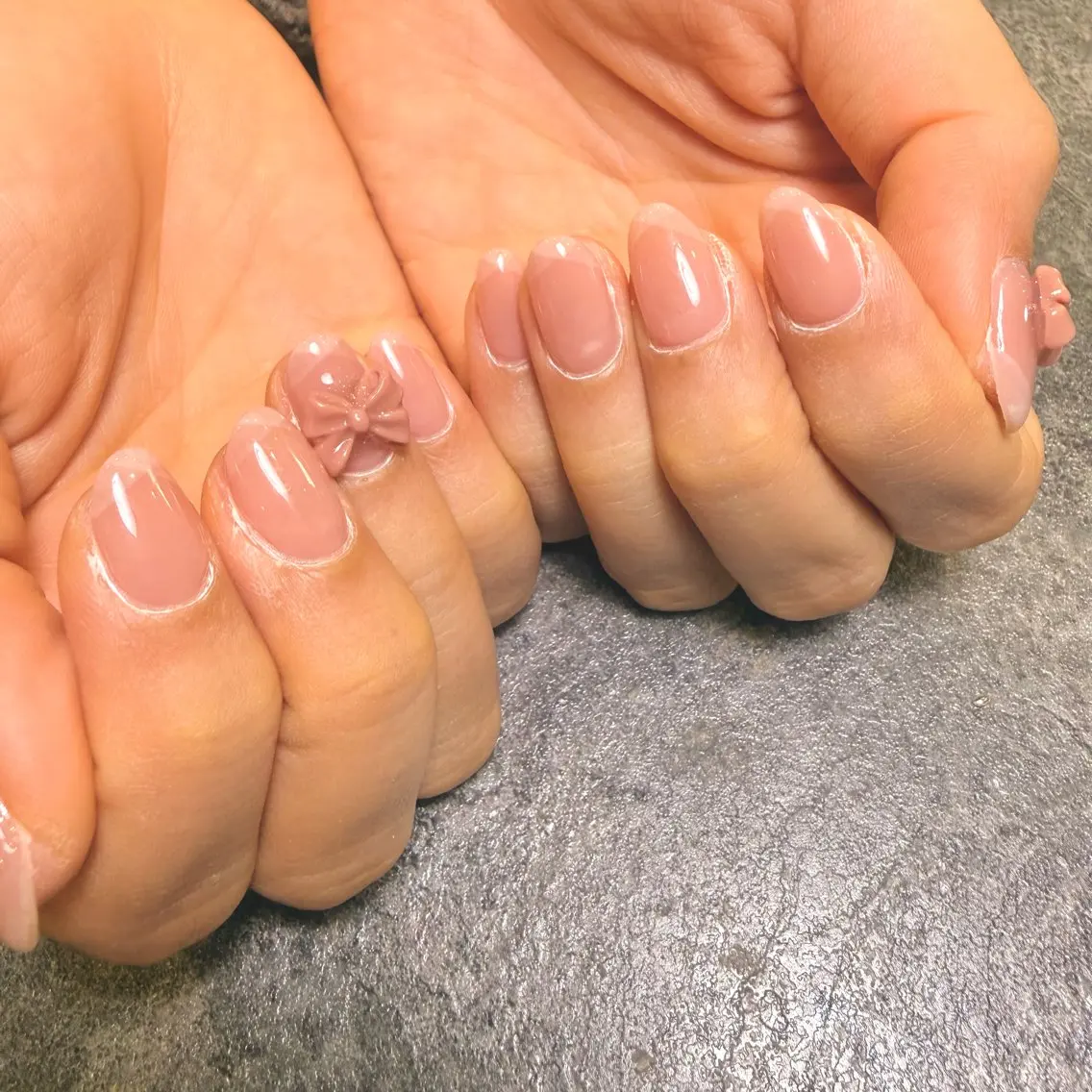 ショート Mente林 麗華のネイルデザイン