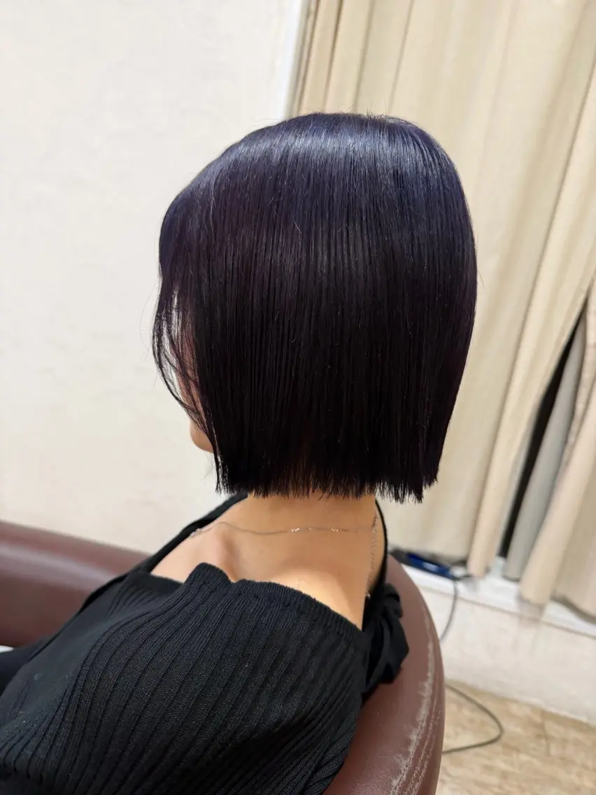 ミディアム ヘアカラー トリートメント 木村 彩花のヘアスタイル