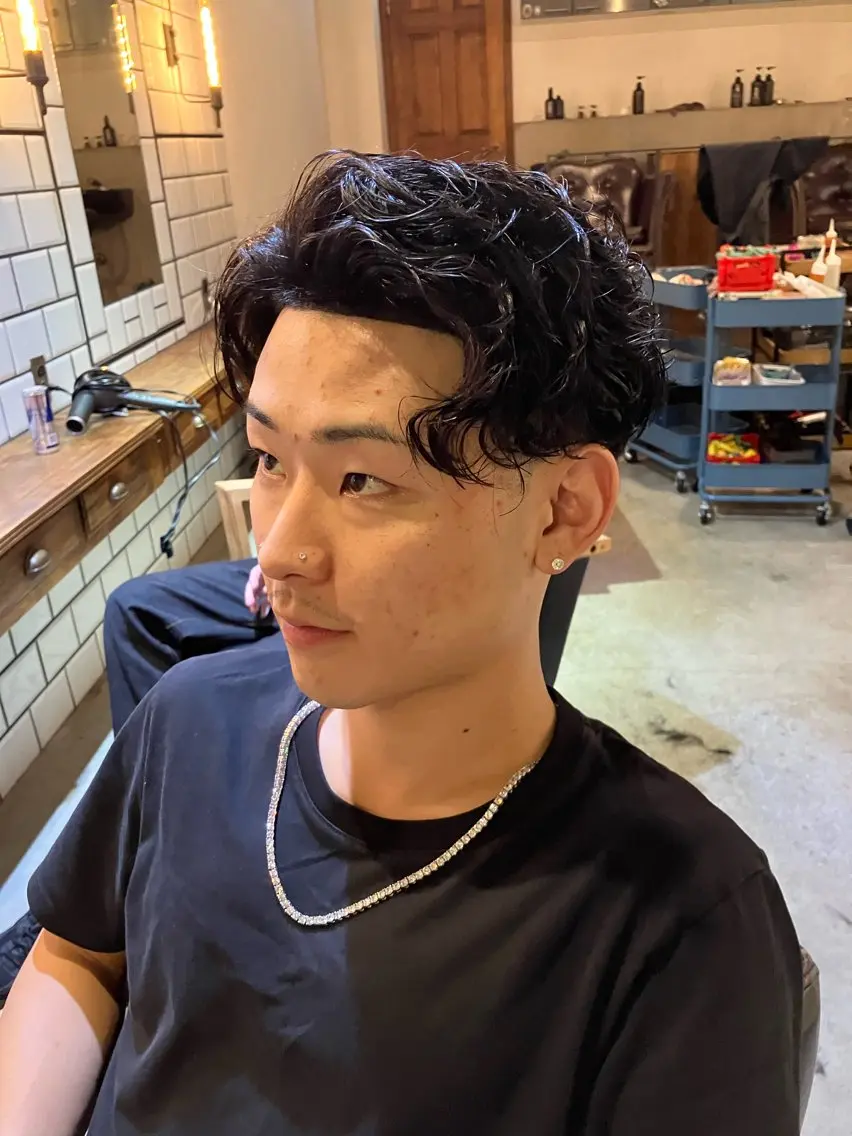 ショート メンズ カット Watarai Yuukiのヘアスタイル