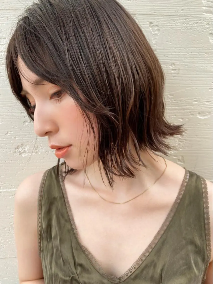 🌿カット+カラー+3stepトリートメントの写真