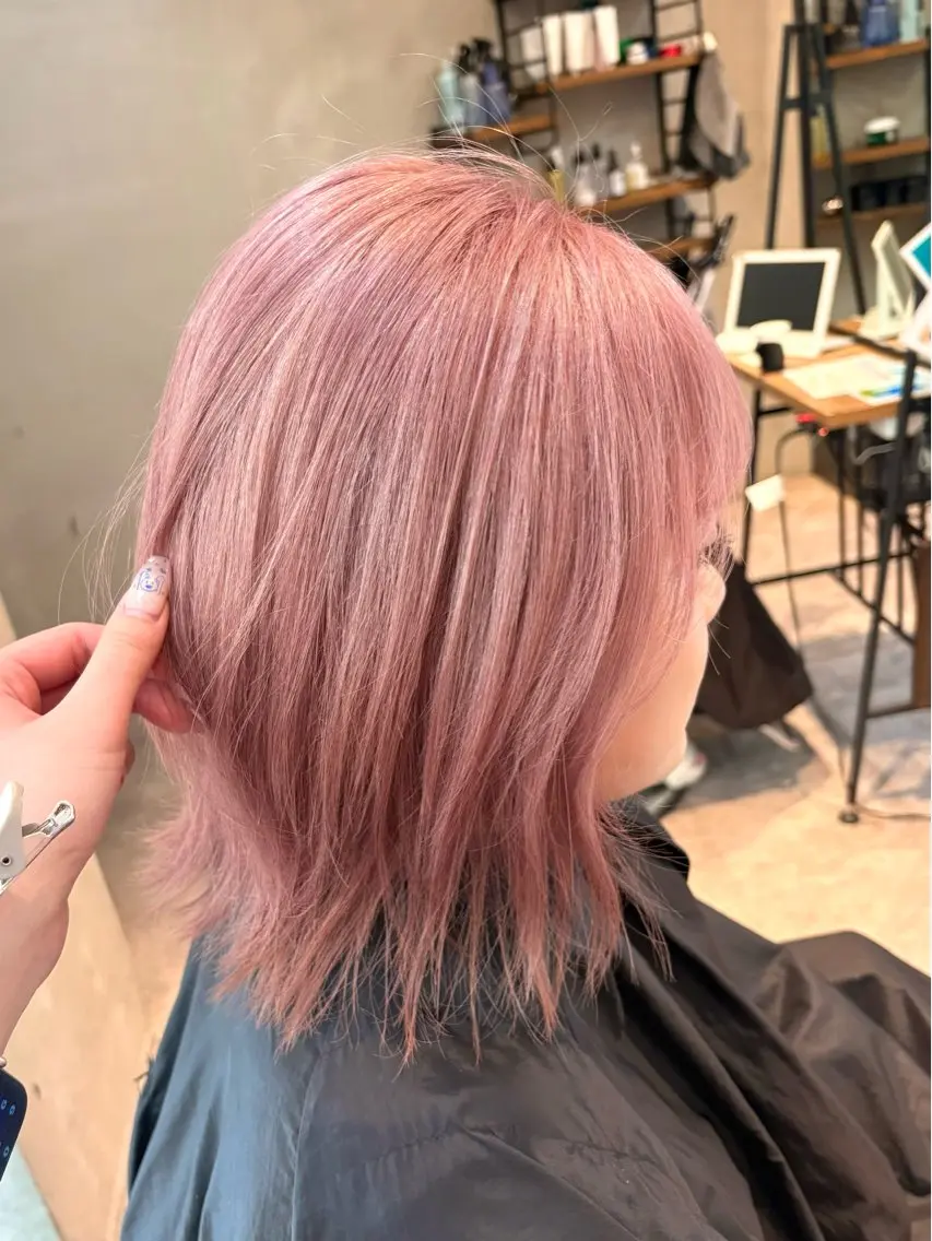 カラー ヘアカラー c h i h i r oのヘアスタイル