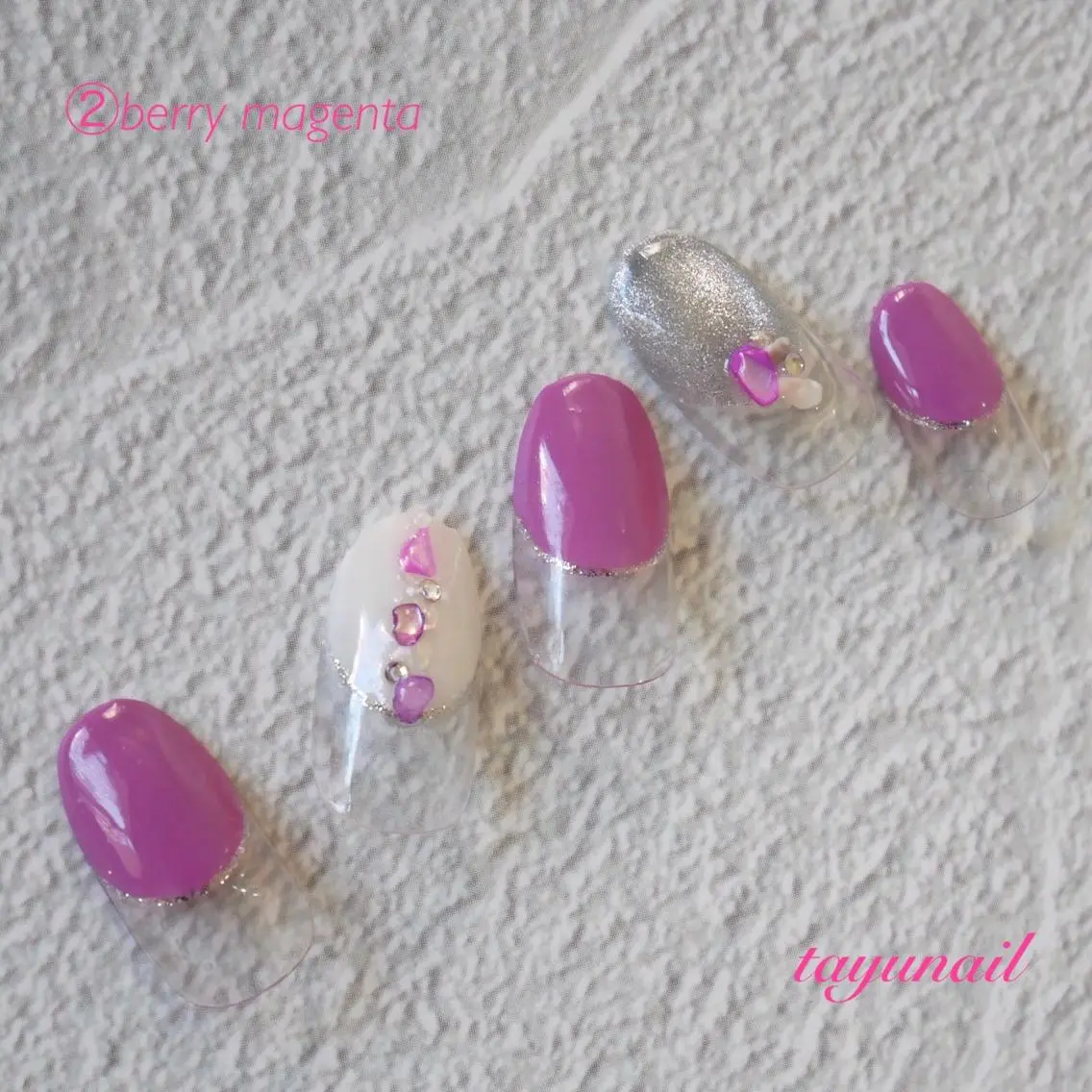 ネイル アートネイル ブルー フットネイル フレンチネイル ニュアンスネイル ネイルサロン 【たゆnail】のネイルデザイン