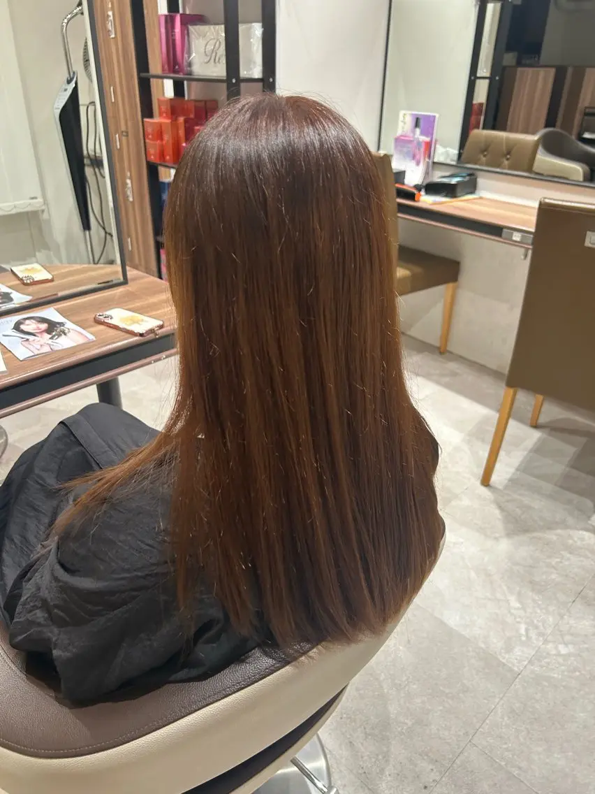 ロング カラー ちもも 🩵ྀིのヘアスタイル