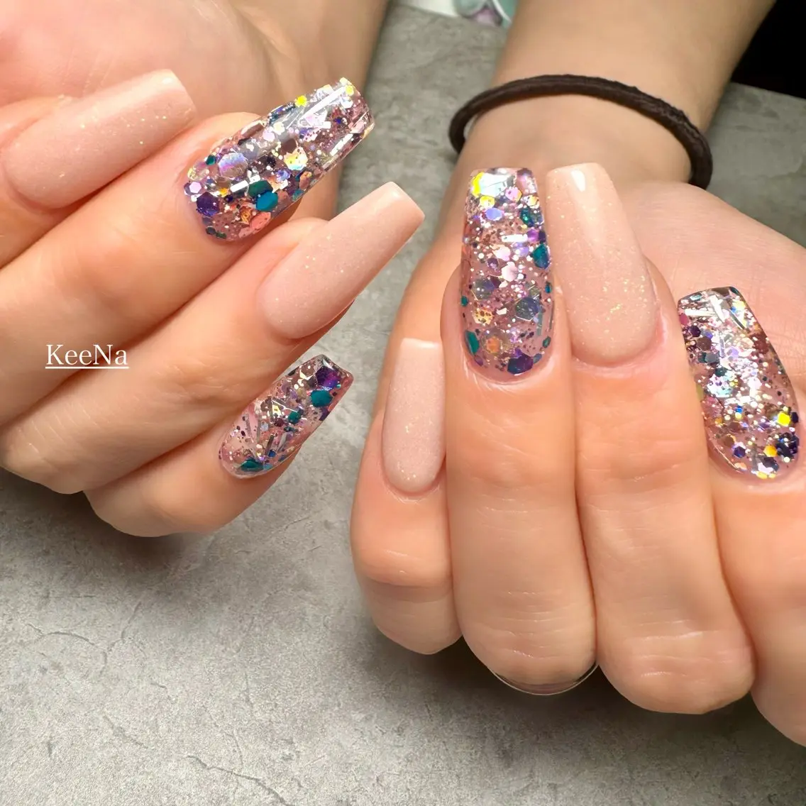ネイル ワンカラーネイル スカルプネイル KeeNa キーナのネイルデザイン