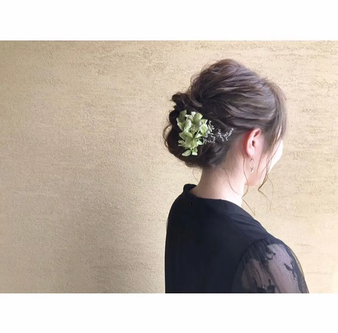 ヘアアレンジ ヘアセット ✿ 𝚜𝚊𝚔𝚒 ✿のヘアスタイル