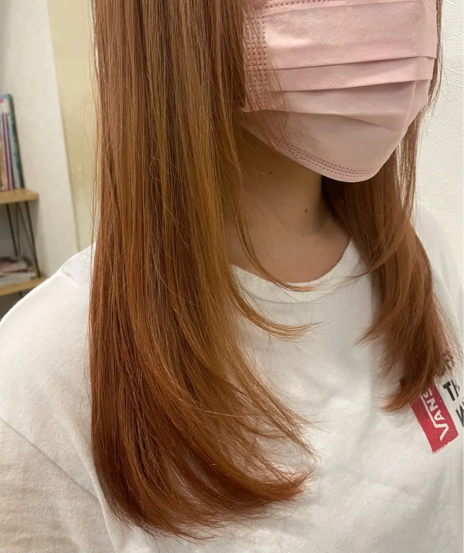 ロング レイヤーカット 原口 れいなのヘアスタイル