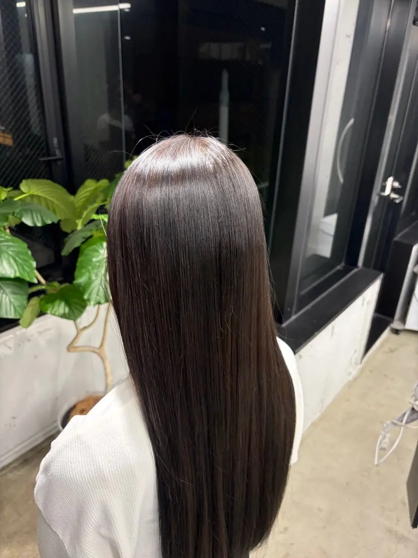 ロング カラー ブラウンカラー ヘアカラー ゆうご/心斎橋 /カラーモデル募集中のヘアスタイル
