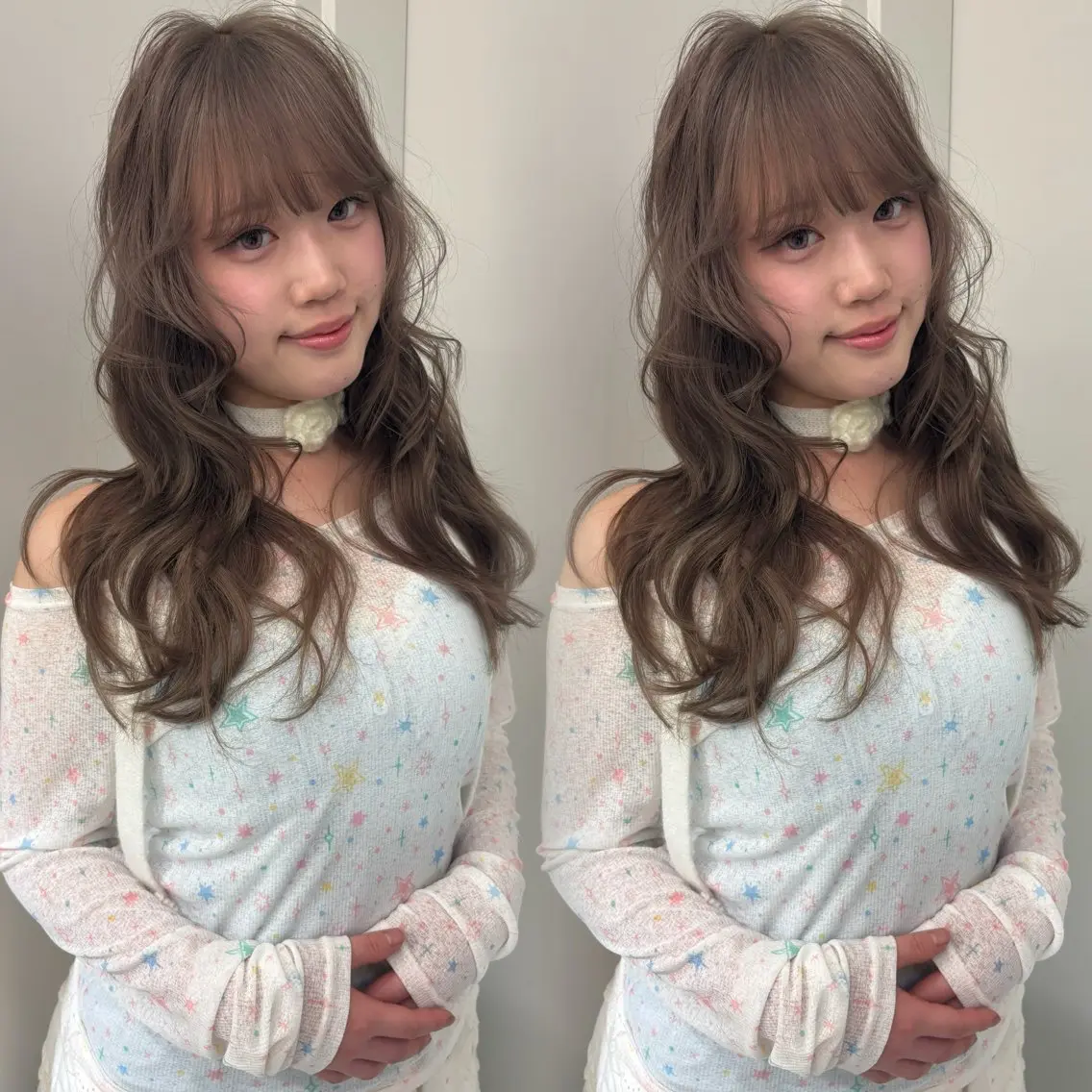 ロング ガーリーハイトーン uki/渋谷🌷のヘアスタイル