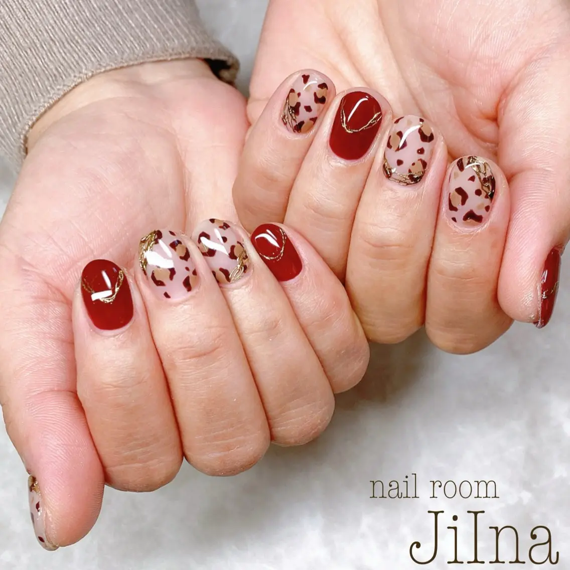 ネイル 持ち込み JiIna nailのネイルデザイン