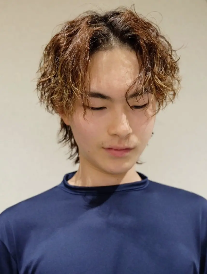 メンズ 藤岡 かいのヘアスタイル