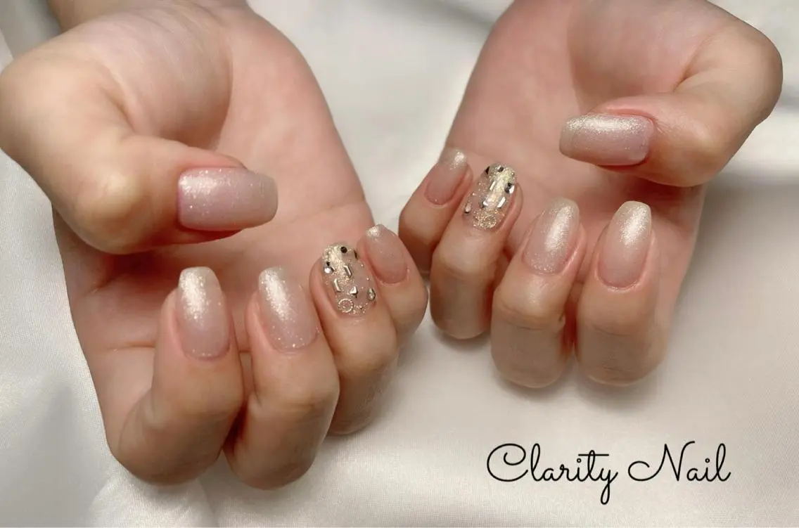 ネイル アートネイル 持ち込み ハンドネイル Clarity Nailのネイルデザイン