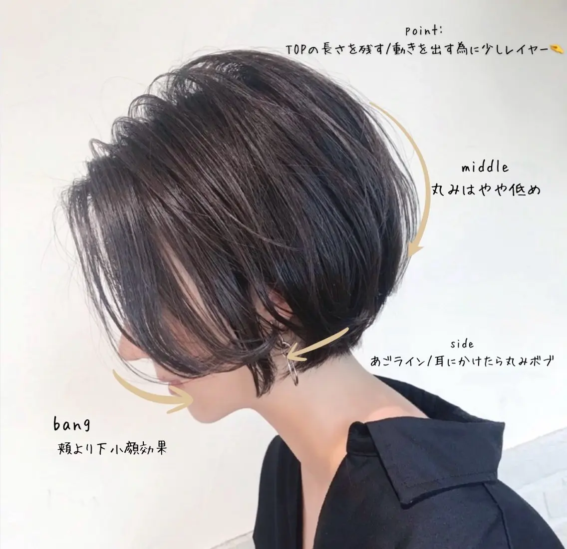 ショート 🐾大人ショート・ ショートボブ🐾はるのヘアスタイル