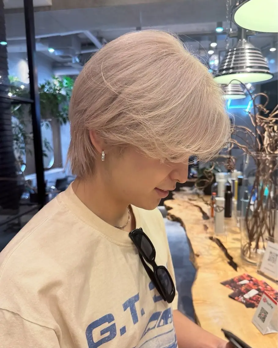 ショート カラー カット ヘアカラー トリートメント 透明感カラー 渋谷美容師みひろのヘアスタイル