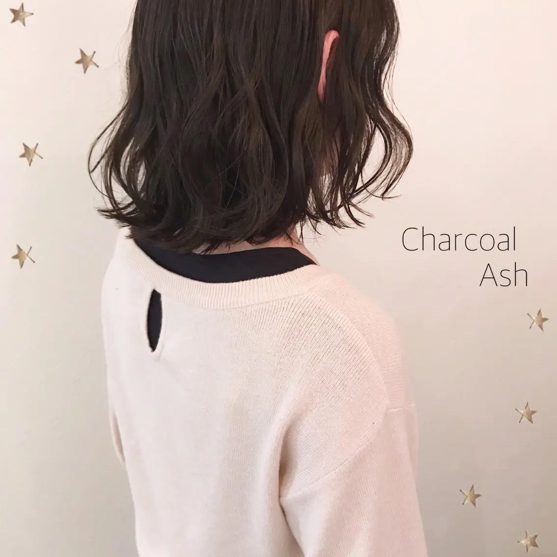 ミディアム カラー 市川 千夏のヘアスタイル