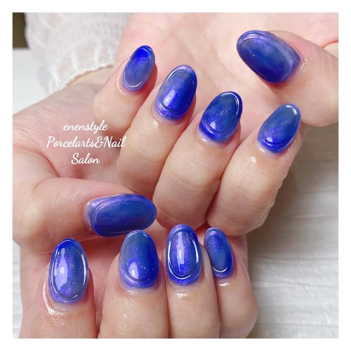 ミディアム ネイル 🐾enen style 🐾のネイルデザイン