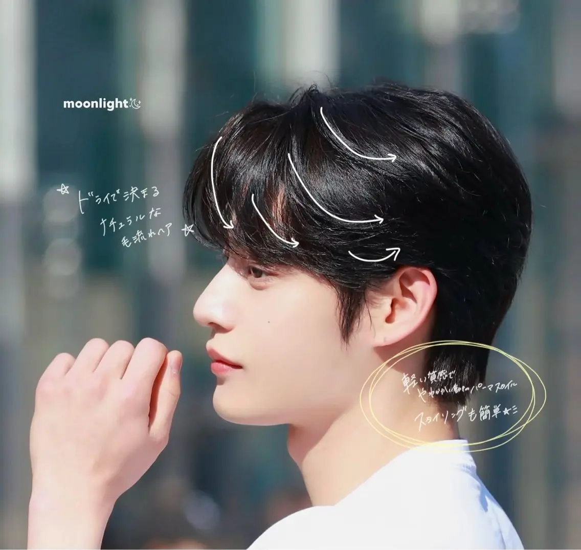 【men's perm】カルマ/毛流れ/ニュアンス👦🏻乾かすだけでnaturalな毛流れhair✨の写真