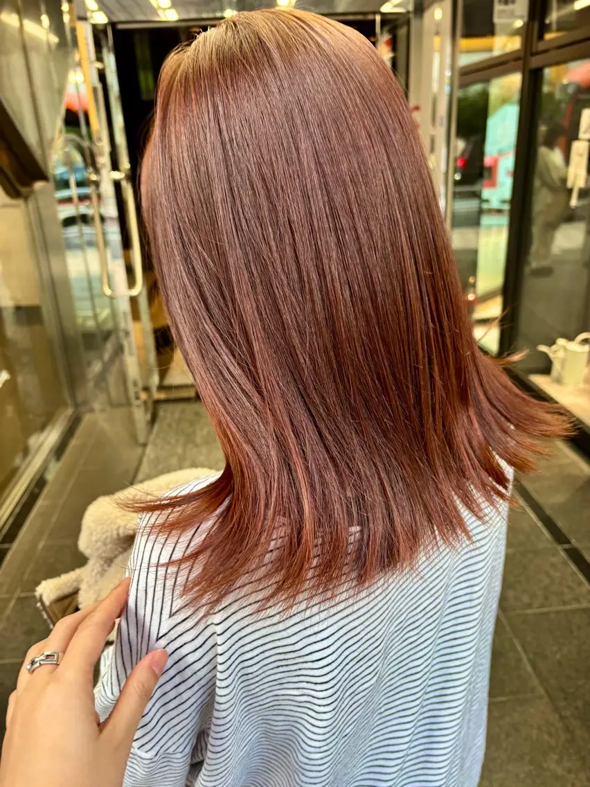 カラー ヘアカラー トリートメント natsu fujinoのヘアスタイル