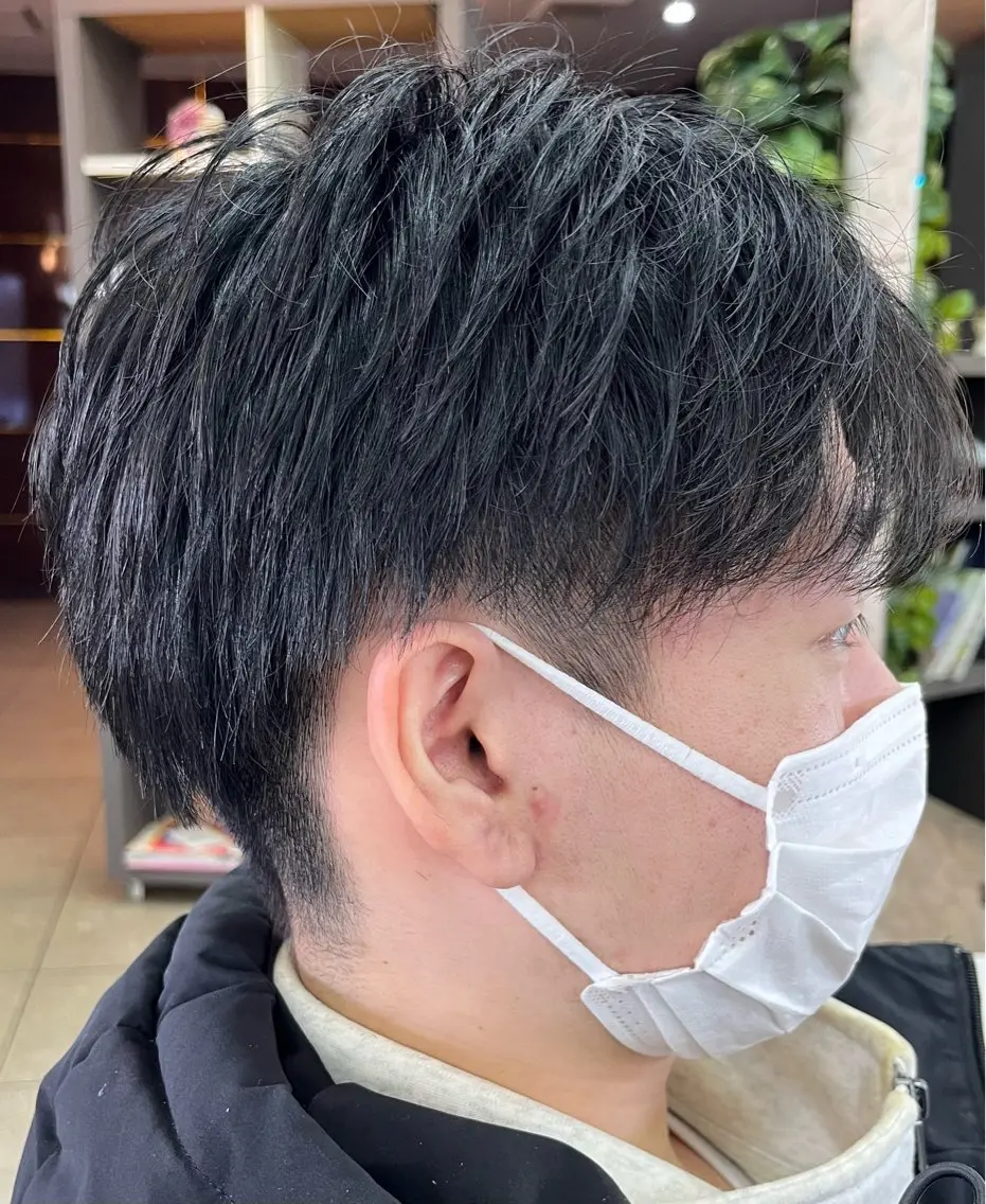 ショート メンズ 熊谷 拓海のヘアスタイル