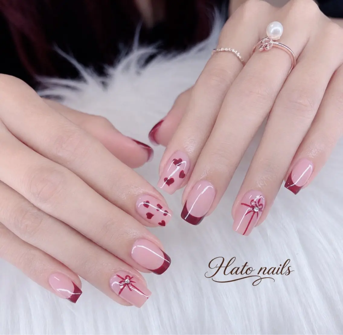 ネイル ハンドネイル Hato Nailsのネイルデザイン