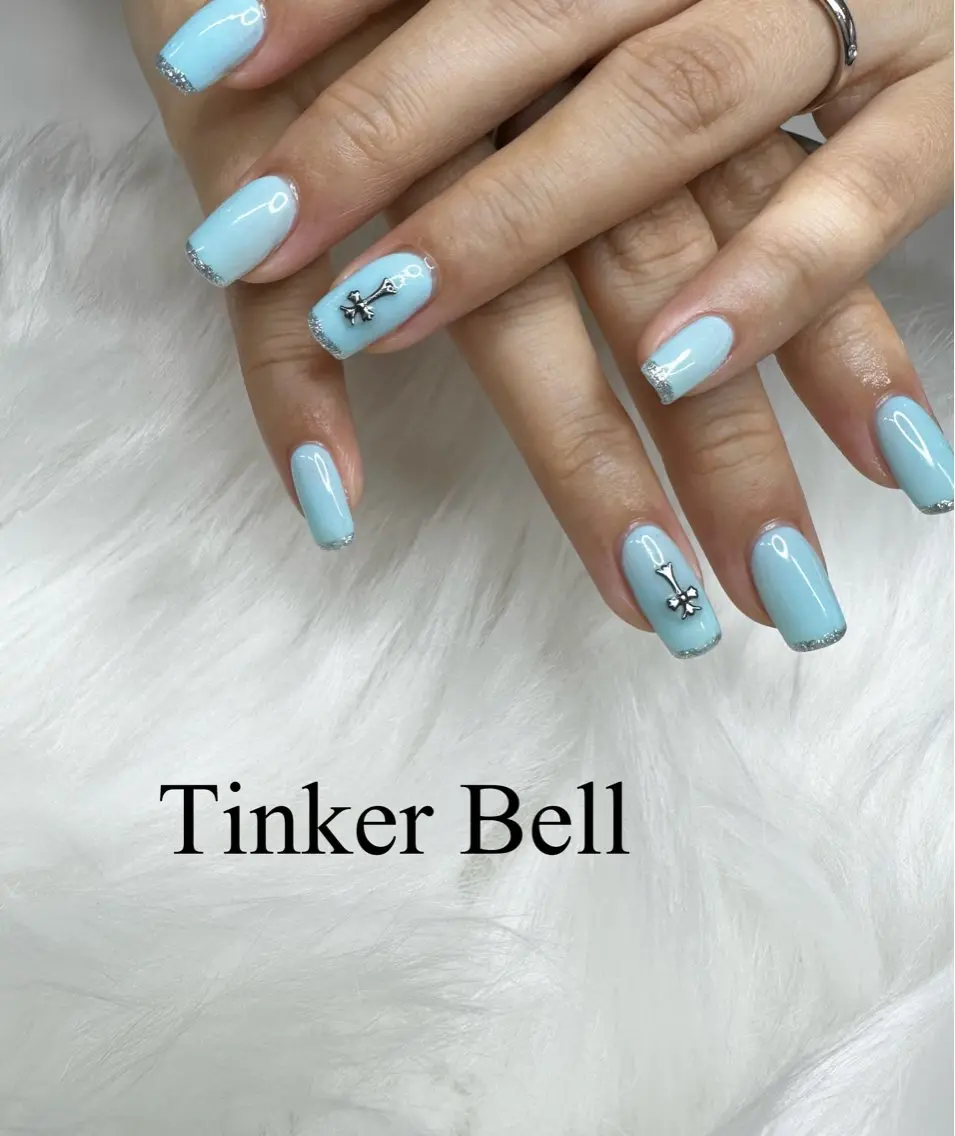 ネイル シンプルネイル ハンドネイル Tinker Bellのネイルデザイン