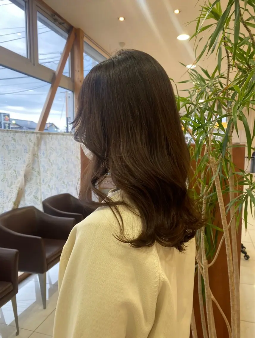 カラー 💖改善カラー 板倉百花💖のヘアスタイル