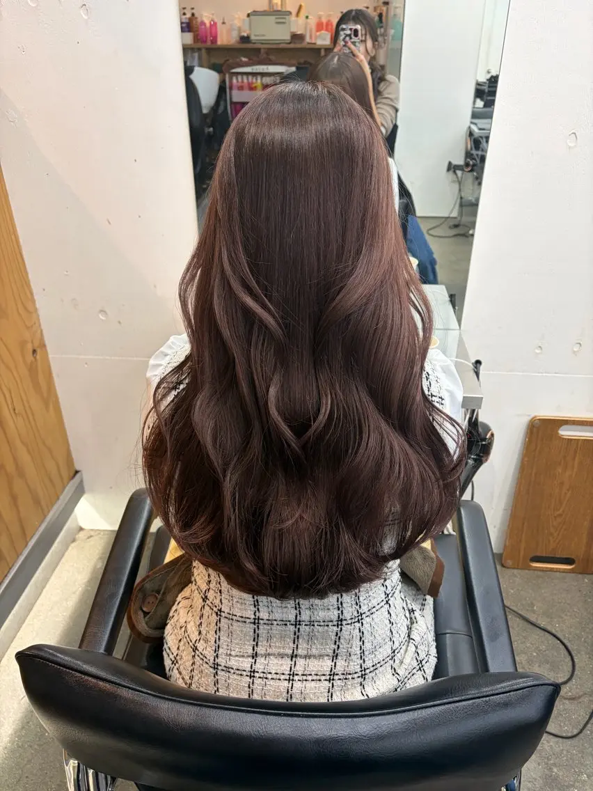 [🍭ミニモ予約限定🍭]アディクシーイルミナカラー＋オージュア2ステップトリートメントの写真