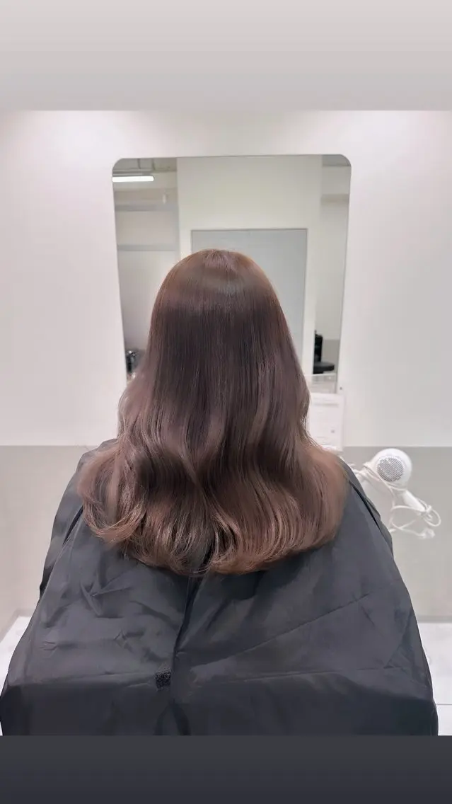 ロング カラー 池袋/透明感カラー 🎀Yuri🎀のヘアスタイル