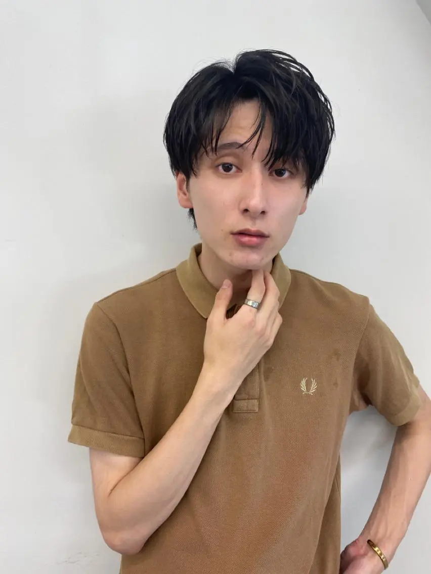 【ミニモ限定price】韓国風カット×襟足ダウンパーマの写真