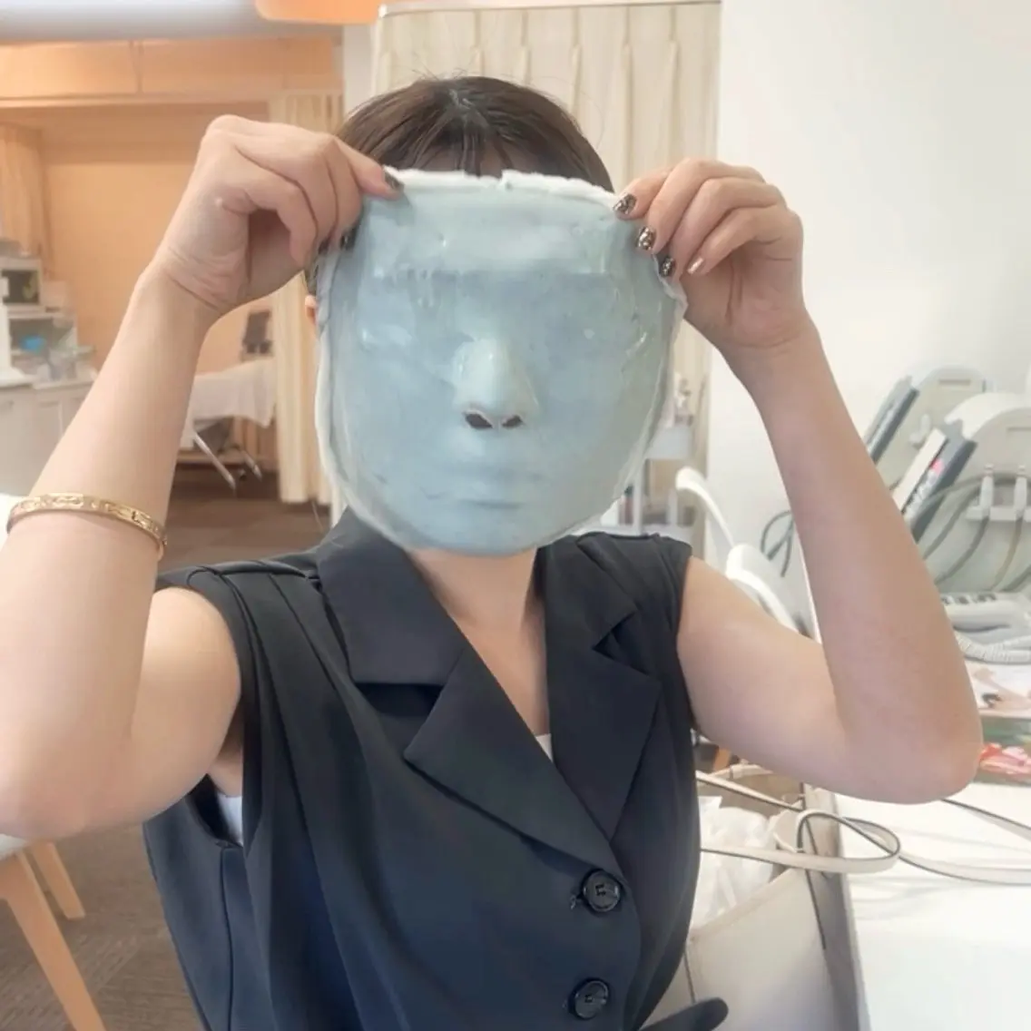 【フェイシャル】＋毛穴つるつる皮脂吸着パック🍑＋血行促進デコルテトリートメント🤲🏻の写真