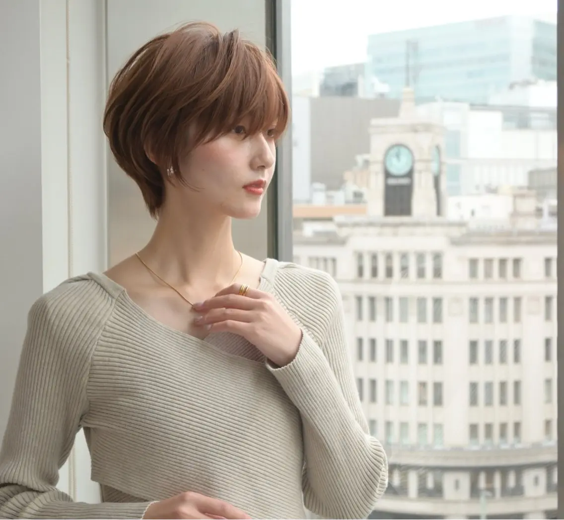 ショート ショートヘア カット ヘアカラー 雨宮 美月/ショート特化のヘアスタイル