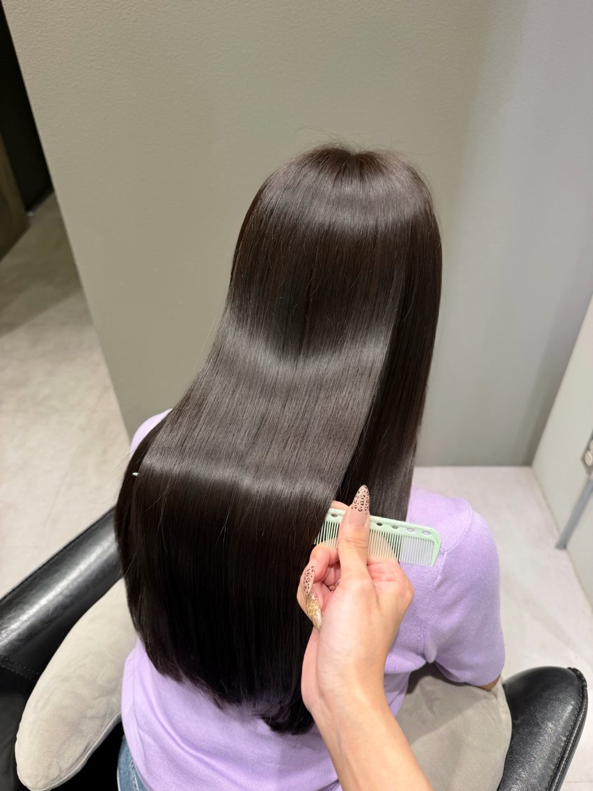 ロング ヘアカラー トリートメント vale 🤍akane🤍のヘアスタイル