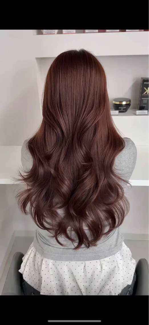 ロング カラー ブラウンカラー ヘアカラー 心斎橋/ヘアカラー あきらのヘアスタイル