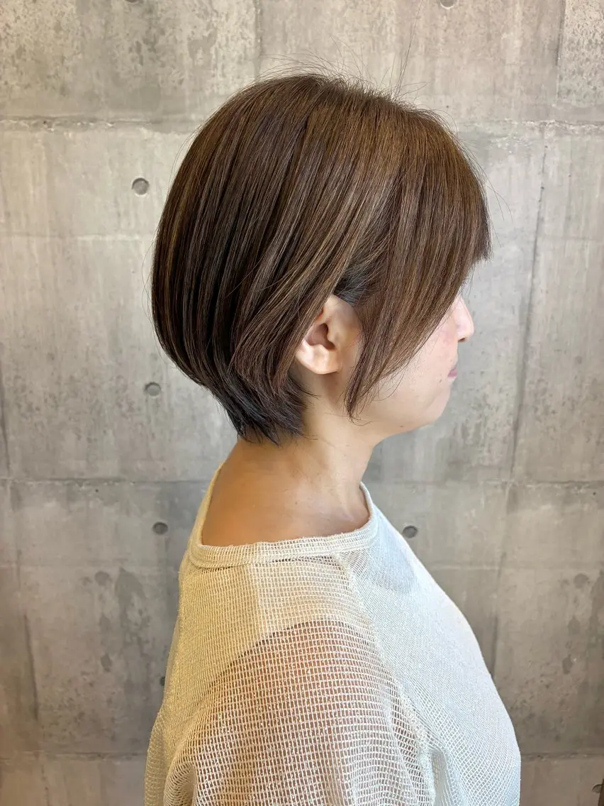 ショート カラー momo/ショート. メンズ.着付けセットのヘアスタイル
